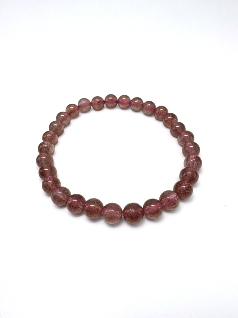 草莓晶 Strawberry Quartz 手鏈