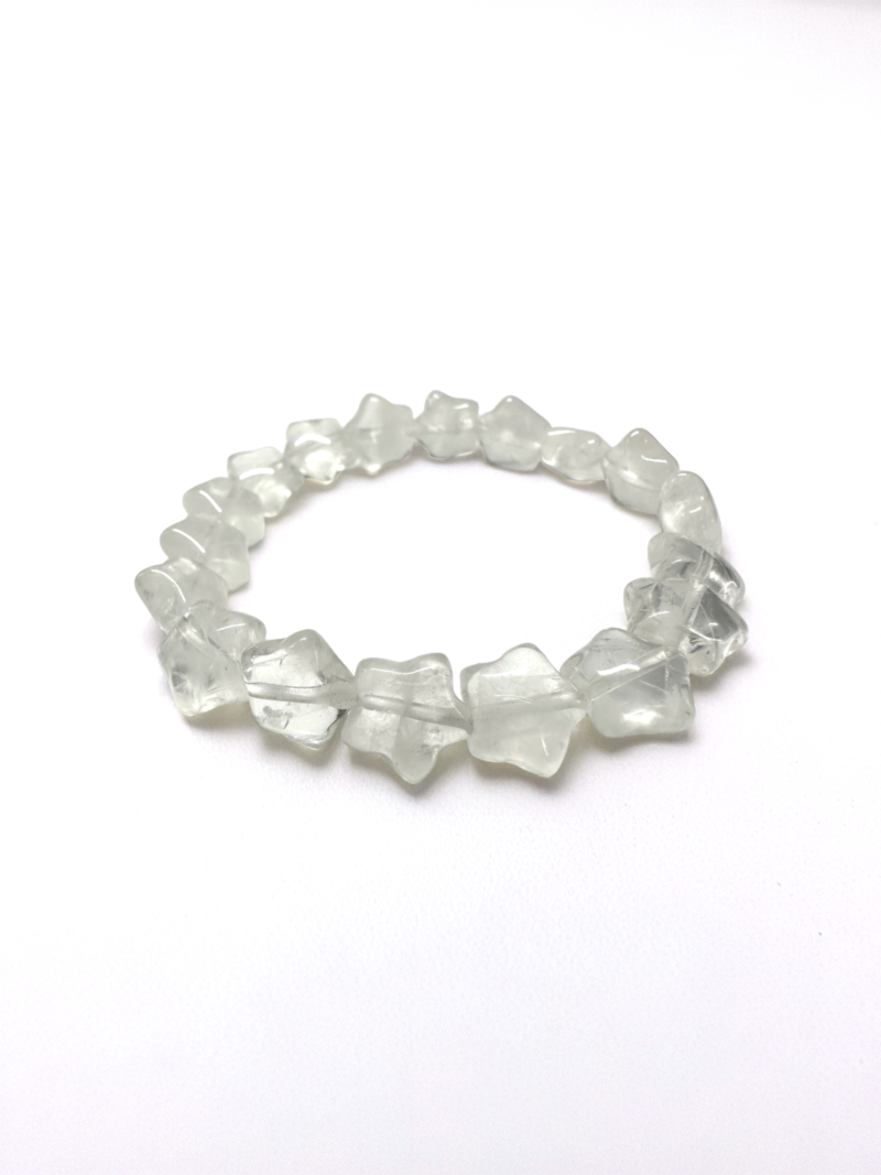 白水晶 (五角星) Clear Quartz 手鏈