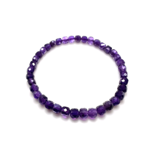 紫水晶 (鑽石切面) Amethyst 手鏈