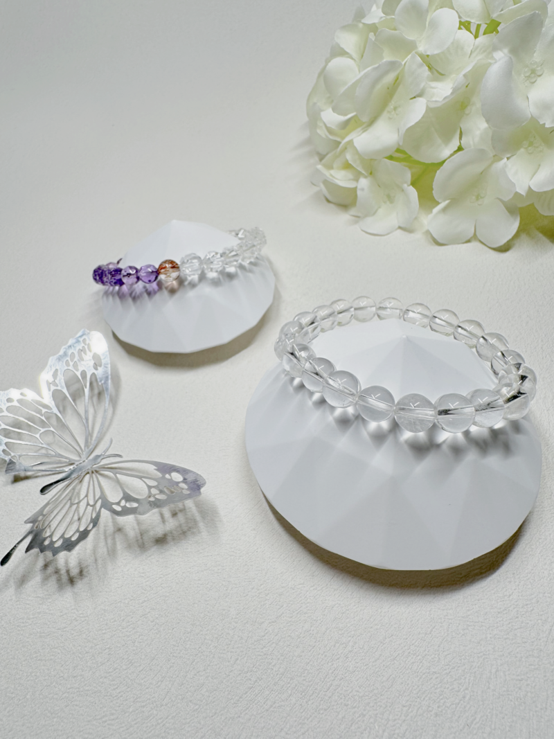 白水晶 Clear Quartz 手鏈