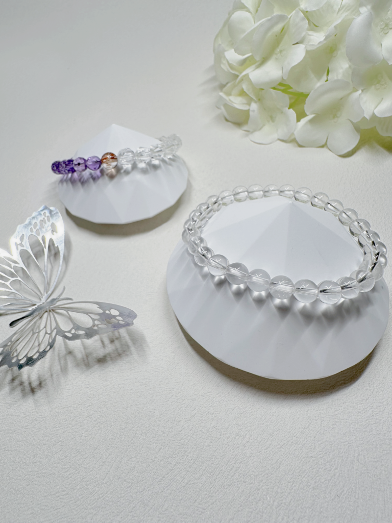 白水晶 Clear Quartz 手鏈